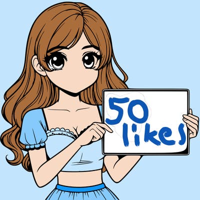 realistic pretty girl holding blank sign