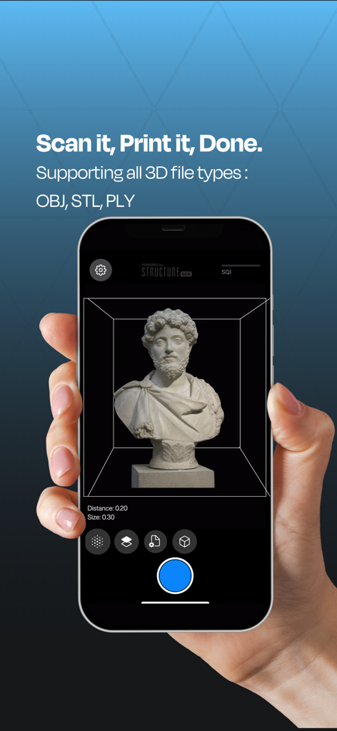 Structure Capture, 3D Scanning - Utilities App | MWM