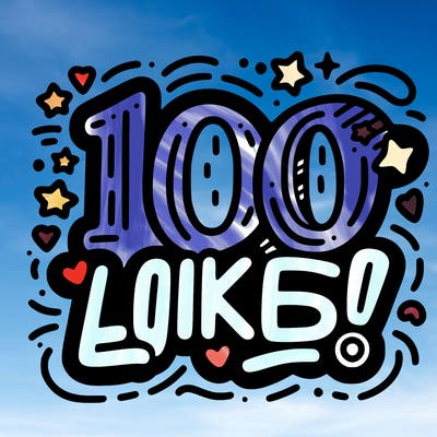 100 likes!