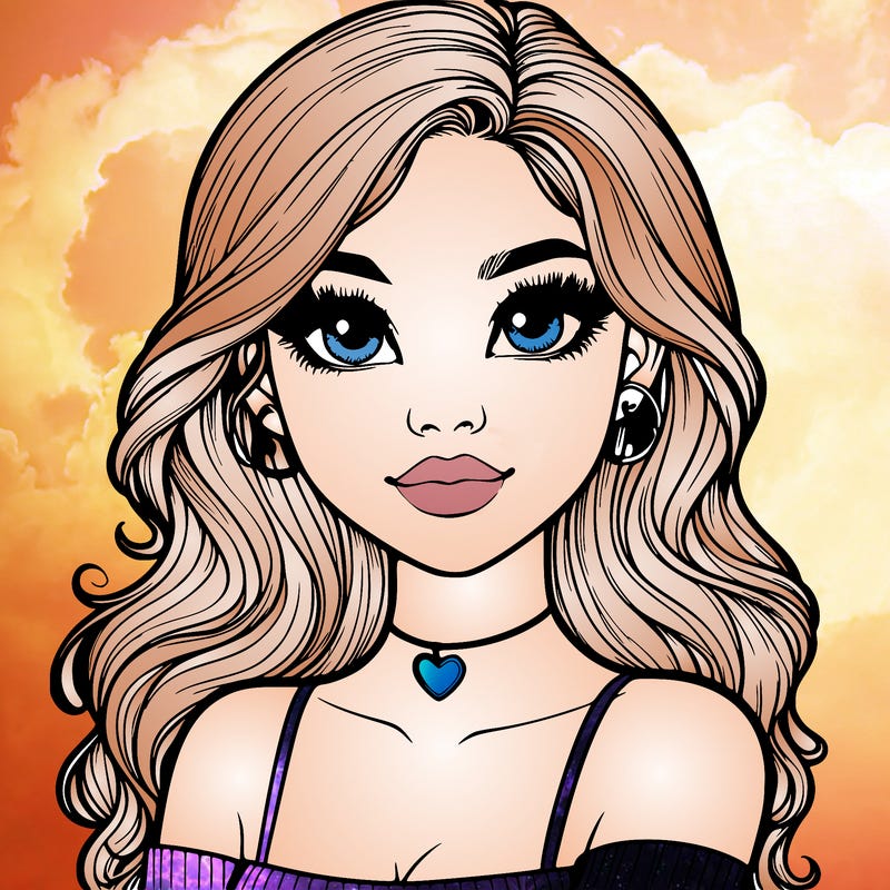 realistic pretty girl