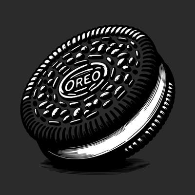 realistic oreo