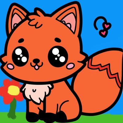 kawaii fox