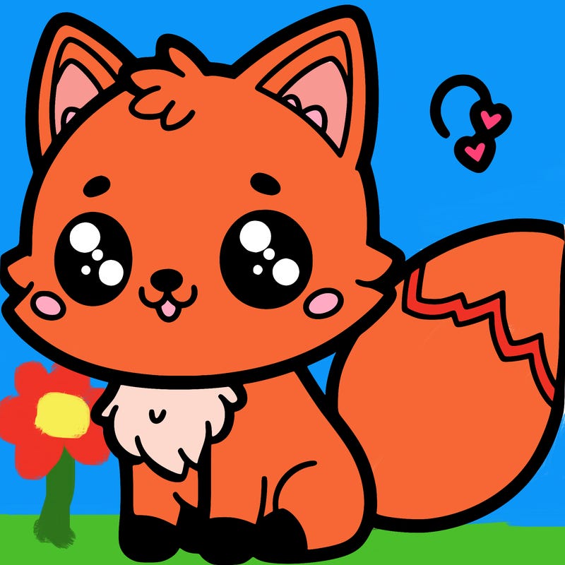 kawaii fox