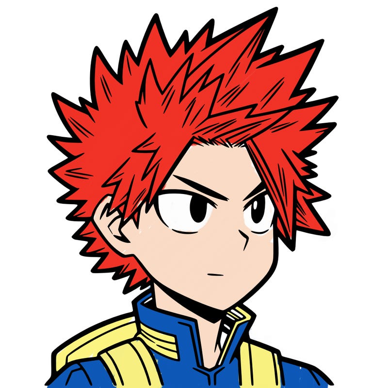 kirishima from my hero academia