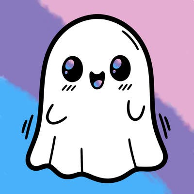 ghost that is adorable
