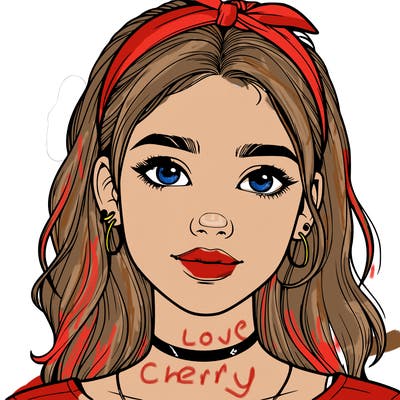 realistic teenage girl