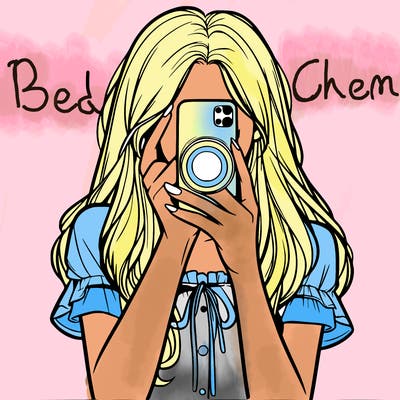 a realistic girl holding her phone taking pictures