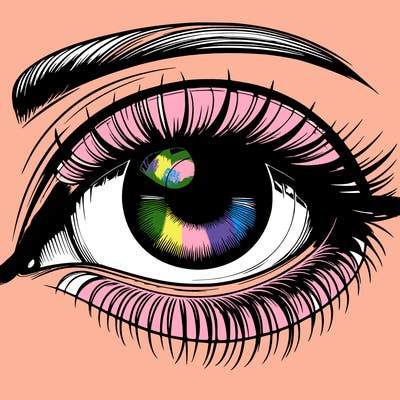realistic eye