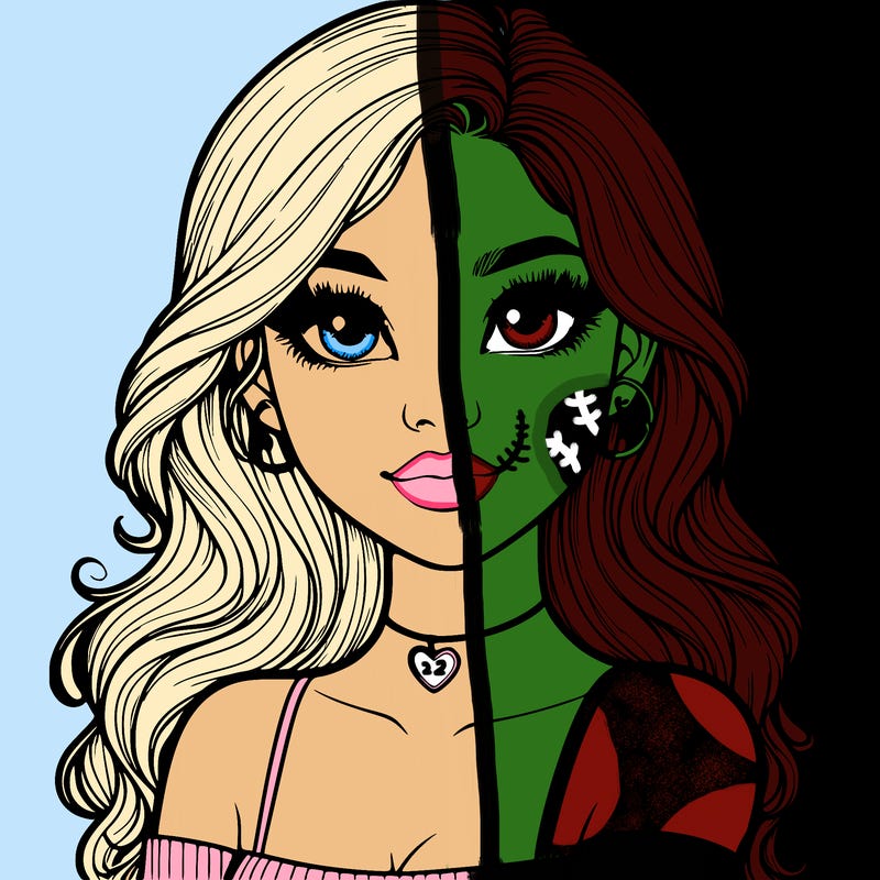 realistic pretty girl