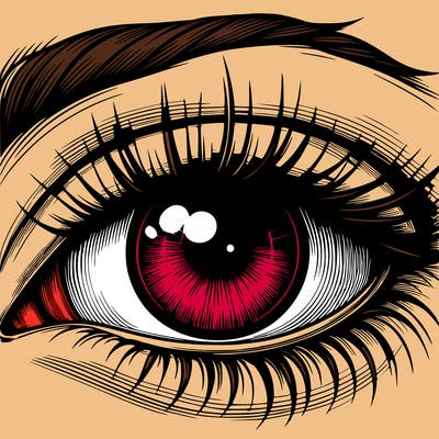 realistic eye