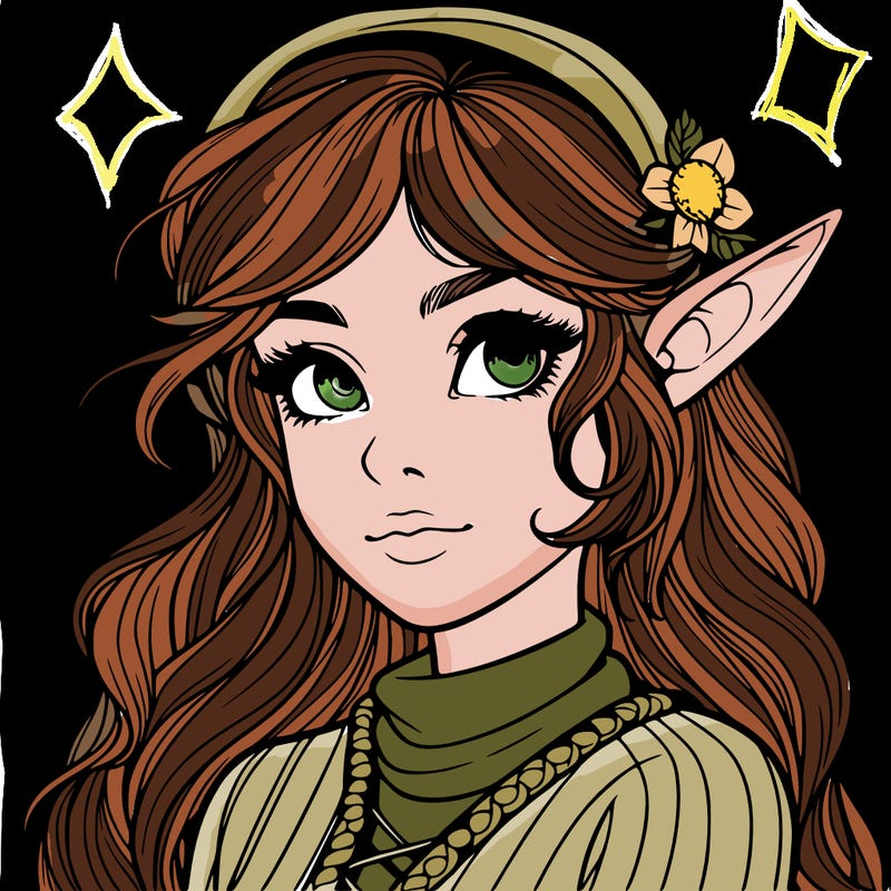realistic elf girl
