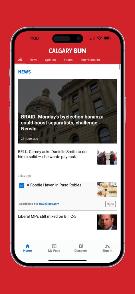 Calgary Sun - News App | MWM