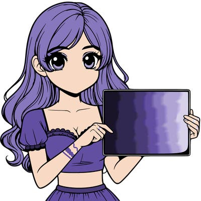 realistic pretty girl holding blank sign