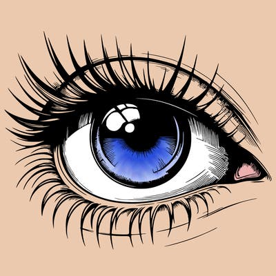 realistic eye