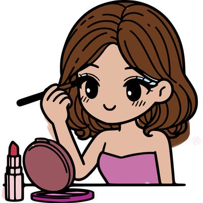 makeup girl