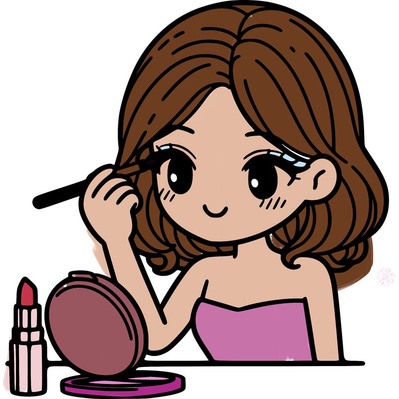 makeup girl