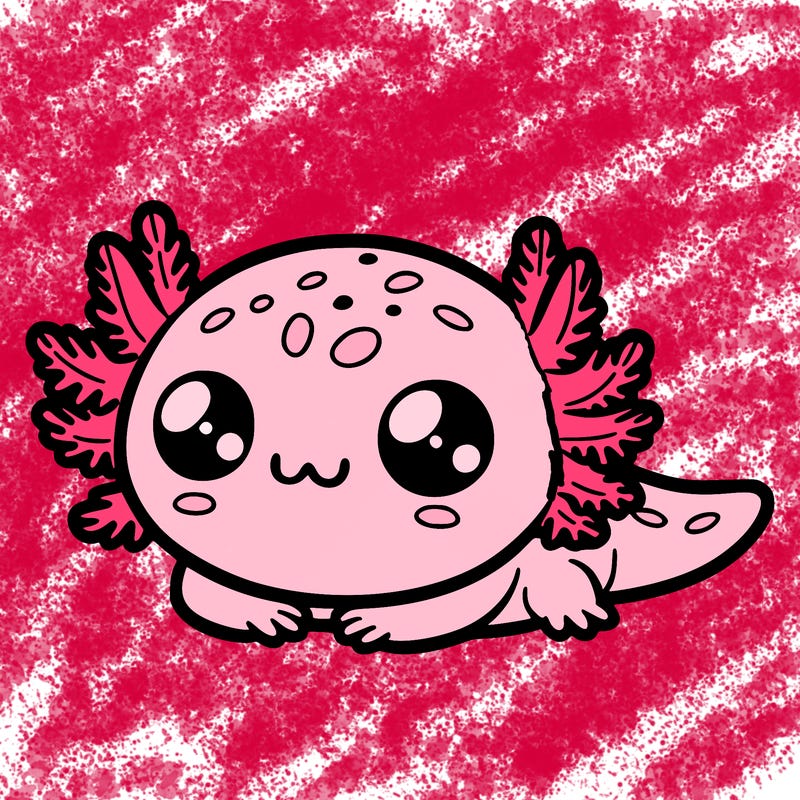 cute axolotl