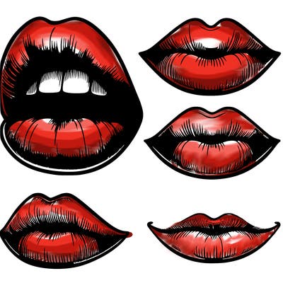 realistic lips