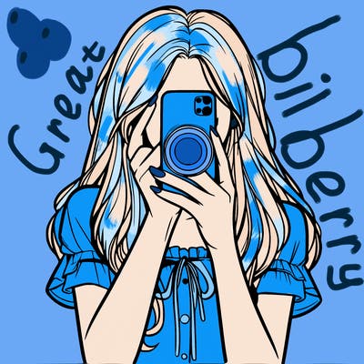 a realistic girl holding her phone taking pictures