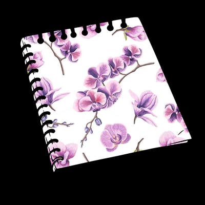 a blank sketch pad