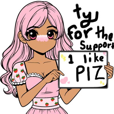 realistic pretty girl holding blank sign