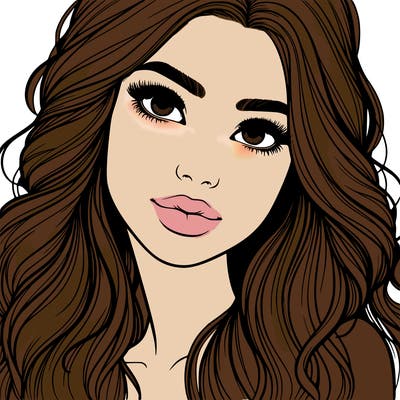 beautiful realistic girl