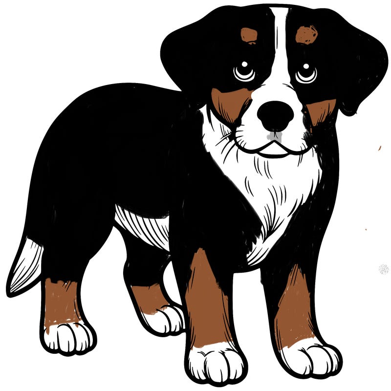 realistic dog