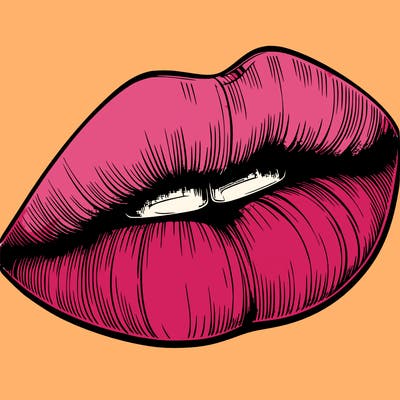 realistic lips