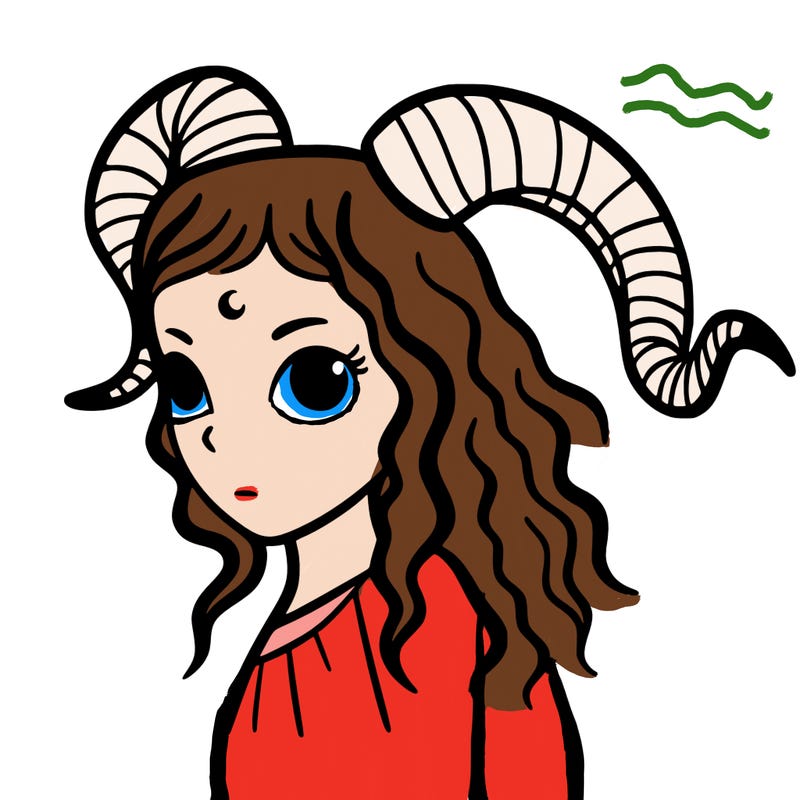 capricorn human girl