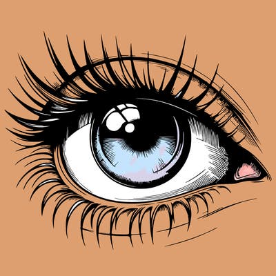realistic eye