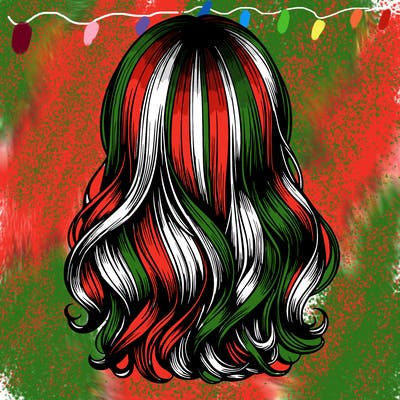 hair relistic  girl