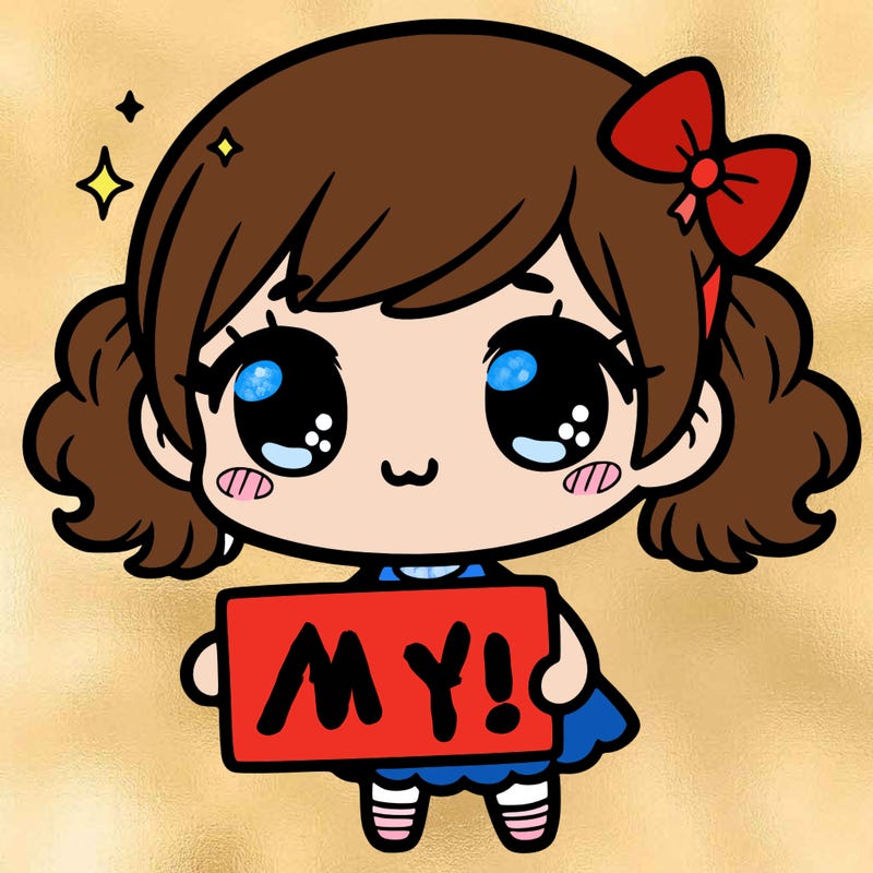 cute girl holding a sign