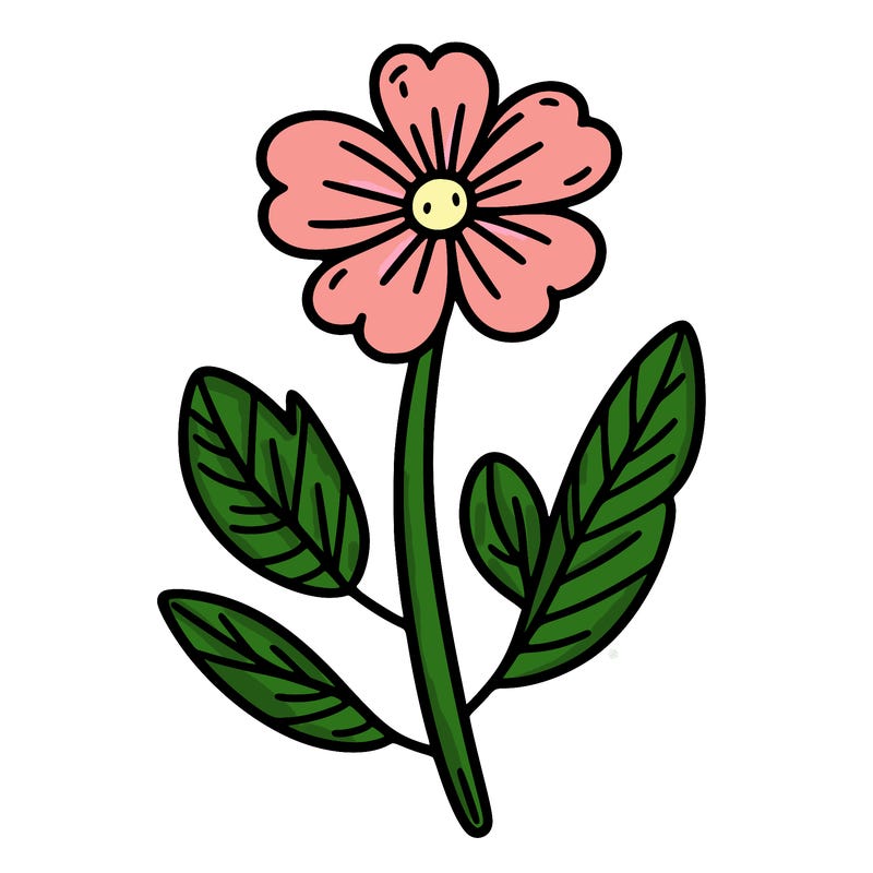 simple flower