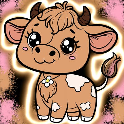 cute cow