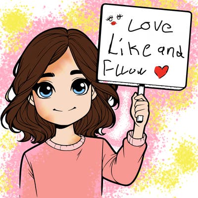 realistic girl holding up a sign