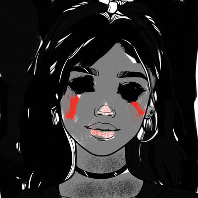 realistic teenage girl