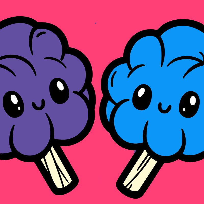 two cotton candy’s