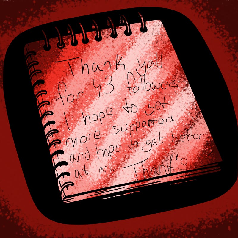 a blank sketch pad