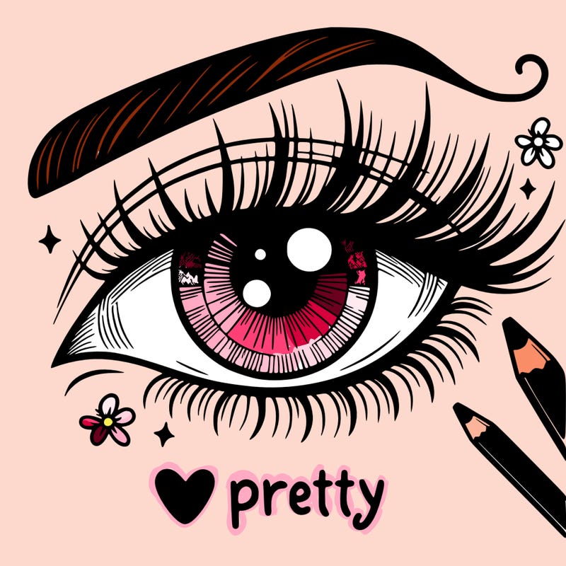 pretty eye