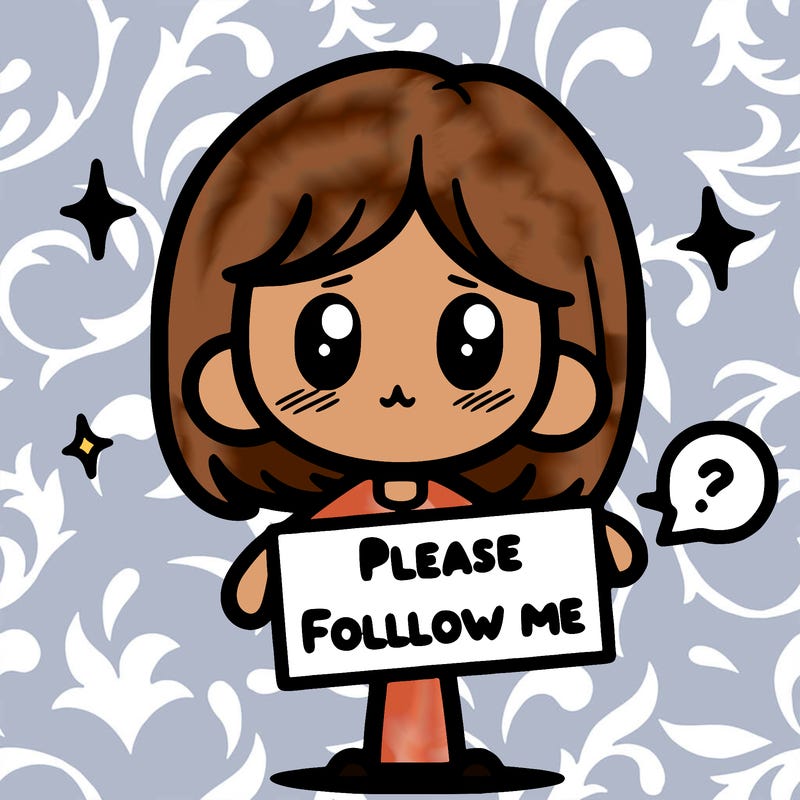 please follow me