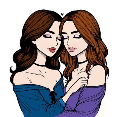 realistic girls in love