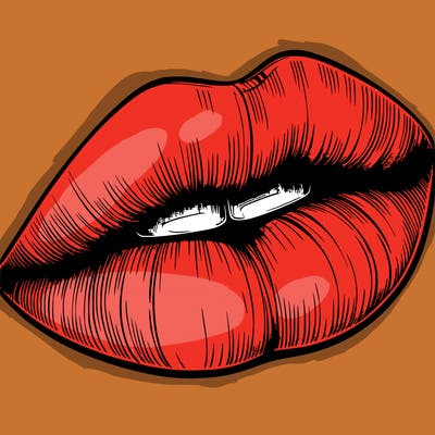realistic lips