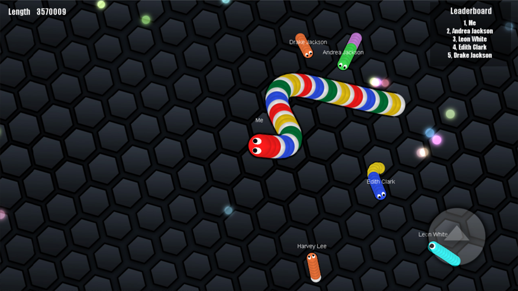 Snake Glow IO - Slither on Geometry Circle Shape - Games App | MWM
