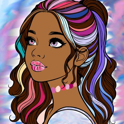 beautiful realistic girl