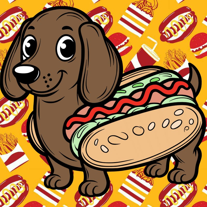 hot dog dachshund