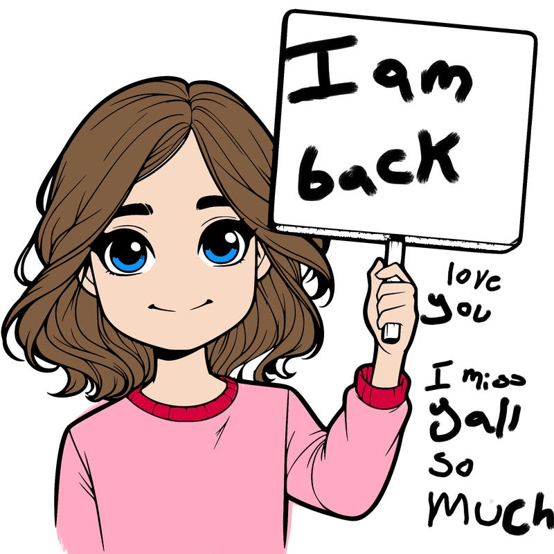 realistic girl holding up a sign