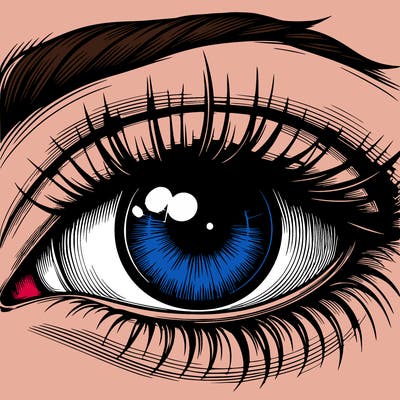 realistic eye