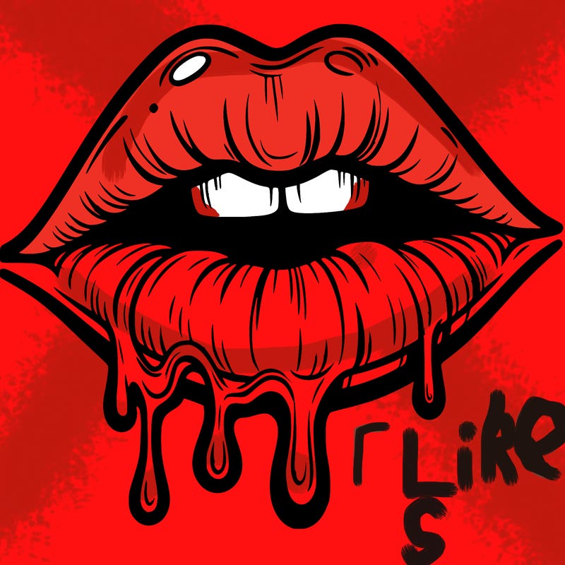 lips that look realistic and drip