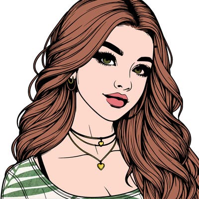 detailed realistic girl