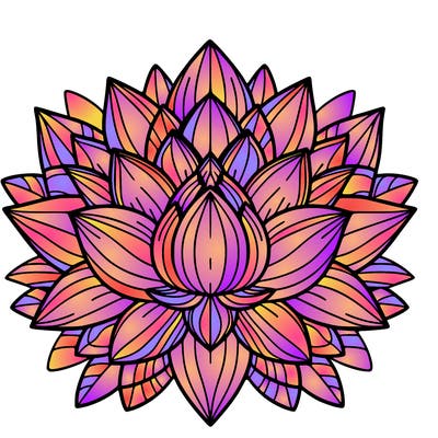 lotus flower mandala